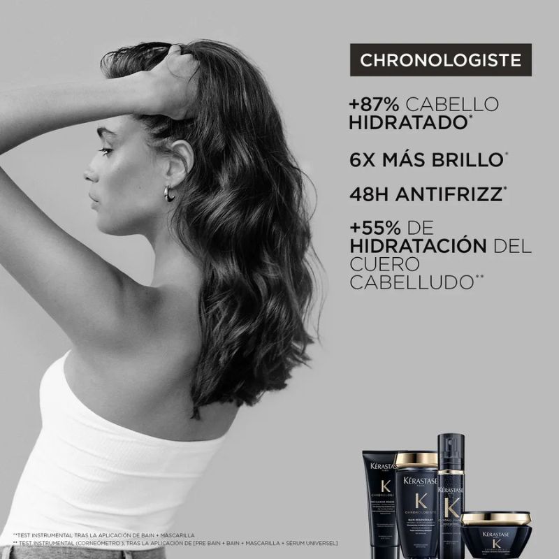 Crema para Peinar Termo Protectora Kérastase Chronologiste 150ml - Imagen 3
