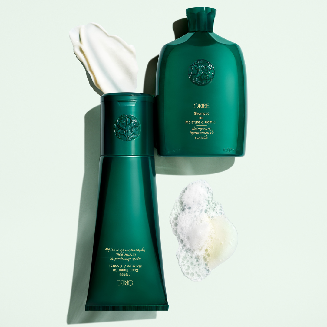 Shampoo Hidratante y Disciplinante para Cabello muy Seco, Ondulados o Rizados Moisture And Control ORIBE 250ml - Imagen 2