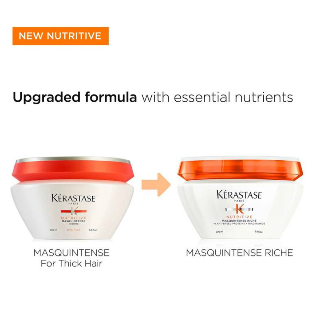 Mascarilla de Nutrición e Hidratación Profunda para Pelo muy Seco Masquintense Riche Kérastase 200ml (Cabello de Medio a Grueso) - Imagen 3