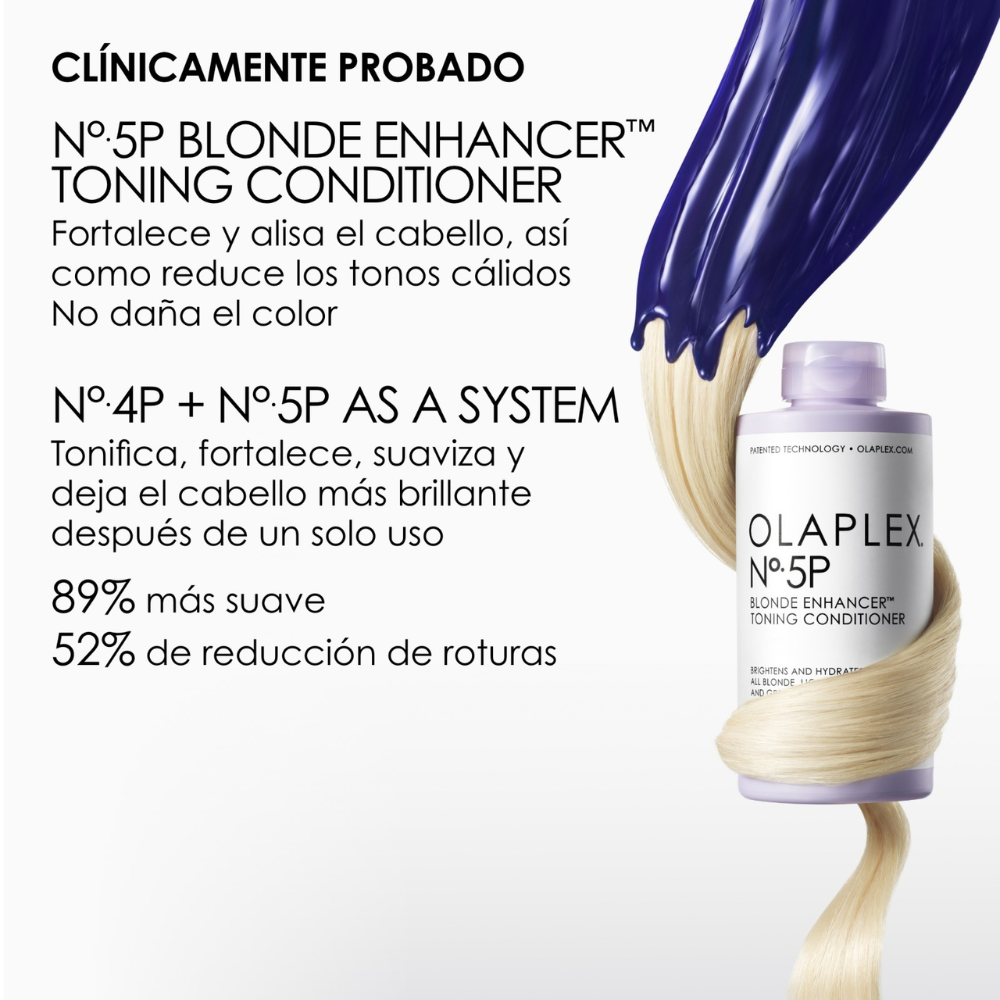 Olaplex Nº 5P Acondicionador Nutritivo y Fortalecedor (Reducción Tonos Amarillos) - Imagen 2