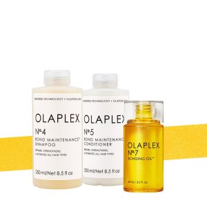 Sistema de Reparación y Protección OLAPLEX Nº4 250ml, Nº5 250ml y Nº7 60ml