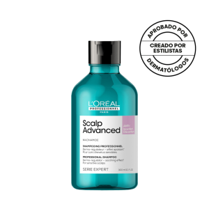Shampoo Anti-Malestar para Cuero Cabelludo Sensible Scalp Advanced L’Oreal Serie Expert 300ml