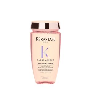 Shampoo Hidratante Anti Frizz con Efecto de Brillo Kérastase Bain Gloss Absolu Hydra - Glaze 250ml (Para Cabello de Fino a Medio)