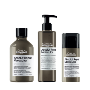 Set para Reparar y Proteger Cabello Dañado ABSOLUT REPAIR MOLECULAR L’Oreal Serie Expert