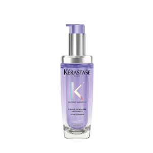 Aceite Termo Protector Hidratante y Fortalecedor para Cabello Rubio Decolorado Kerastase Blond Absolu L´Huile Cicagloss - Recargable 75ml