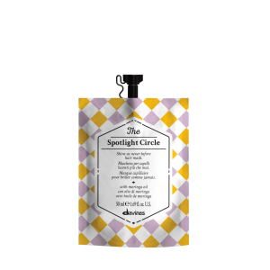 Mascarilla Nutritiva para Brillo Extremo Davines Spotlight Circle 50ml