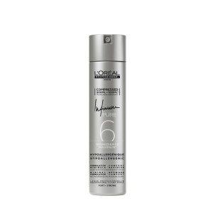 Laca Infinium Pure 6 Fijación Fuerte L’Oreal Professional 300 ml