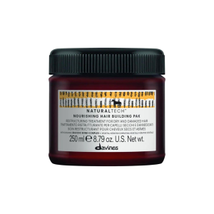 Tratamiento Reparador y de Fortalecimiento para Dañado y Seco Davines Nourishng Hair Building Pak NaturalTech 250ml