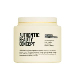Mascarilla Light para Reparar el Cabello Dañado Fino a Medio Replenish 500ml Authentic Beauty Concept (Nueva Formula)