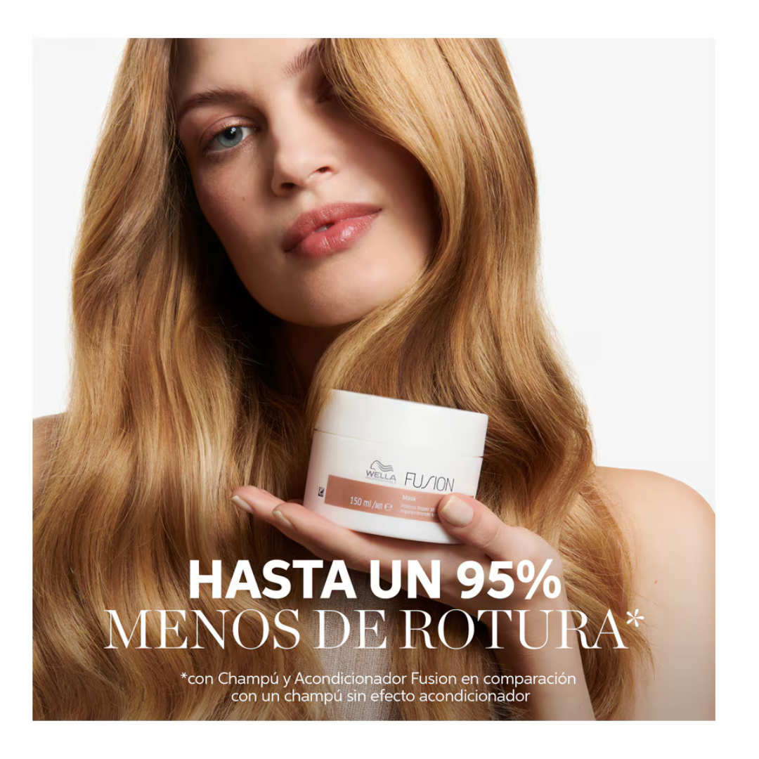 Mascarilla para Reparar Cabello Dañado Wella Fusion 500ml - Imagen 3