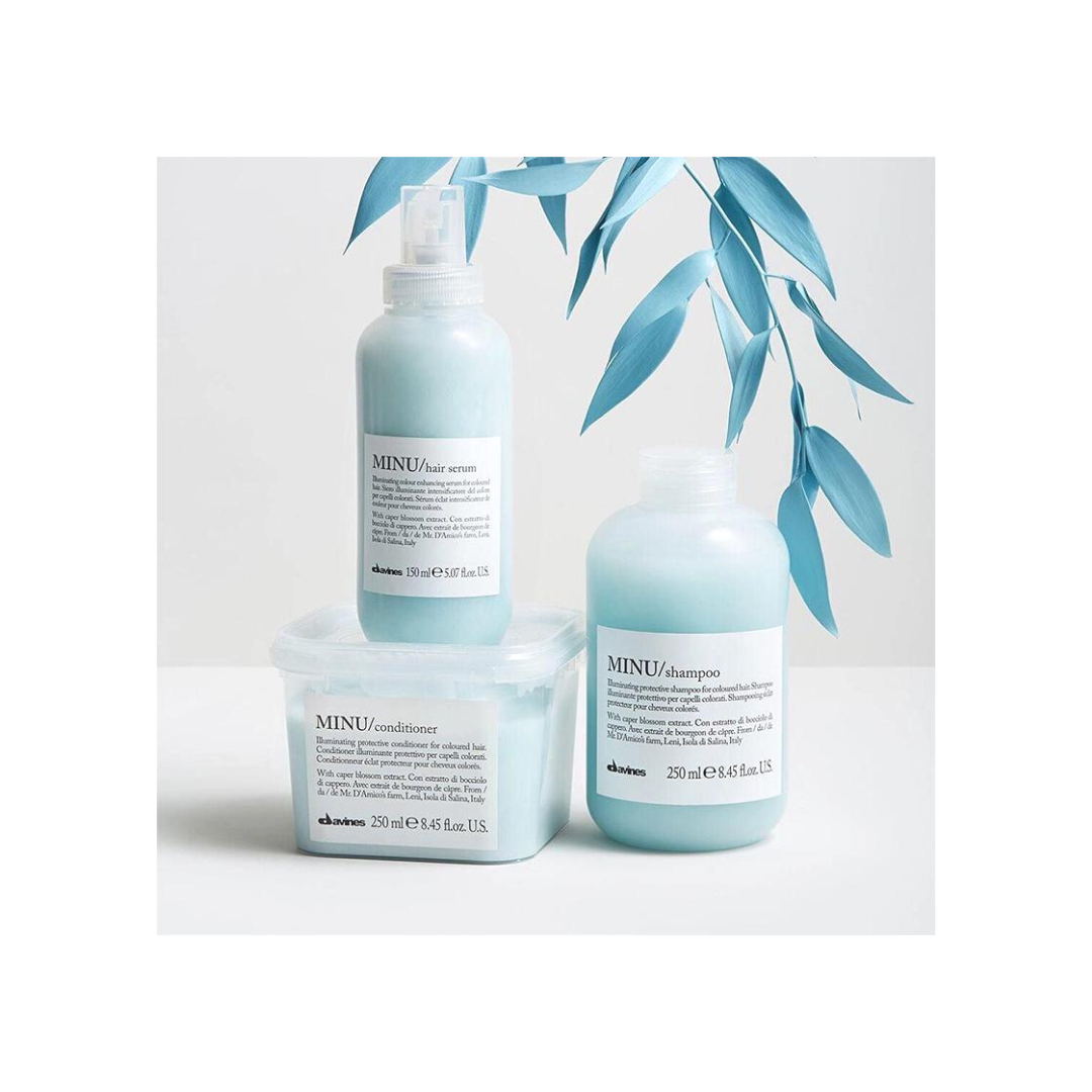 Shampoo Davines MINU Cuidado del Cabello con Color 250ml - Imagen 3