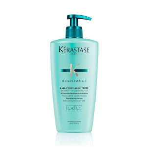 Shampoo Kérastase Résistance Bain Force Architecte 500ml Reparación Cabello Dañado