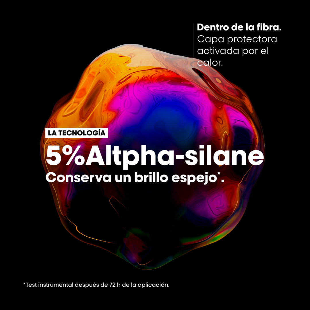 Suero Termo Protector Anti Frizz para Proteger el Color y de Brillo Instantáneo Glass Shine Sérum VITAMINO COLOR SPECTRUM L’Oreal Serie Expert 50ml - Imagen 6