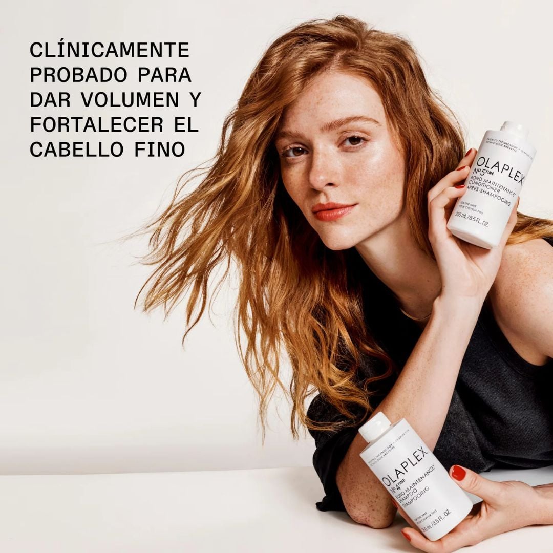 OLAPLEX N°4 FINE Shampoo Reparador para Cabellos Finos 1000ml (Volumen y Fortalecimiento) - Imagen 4