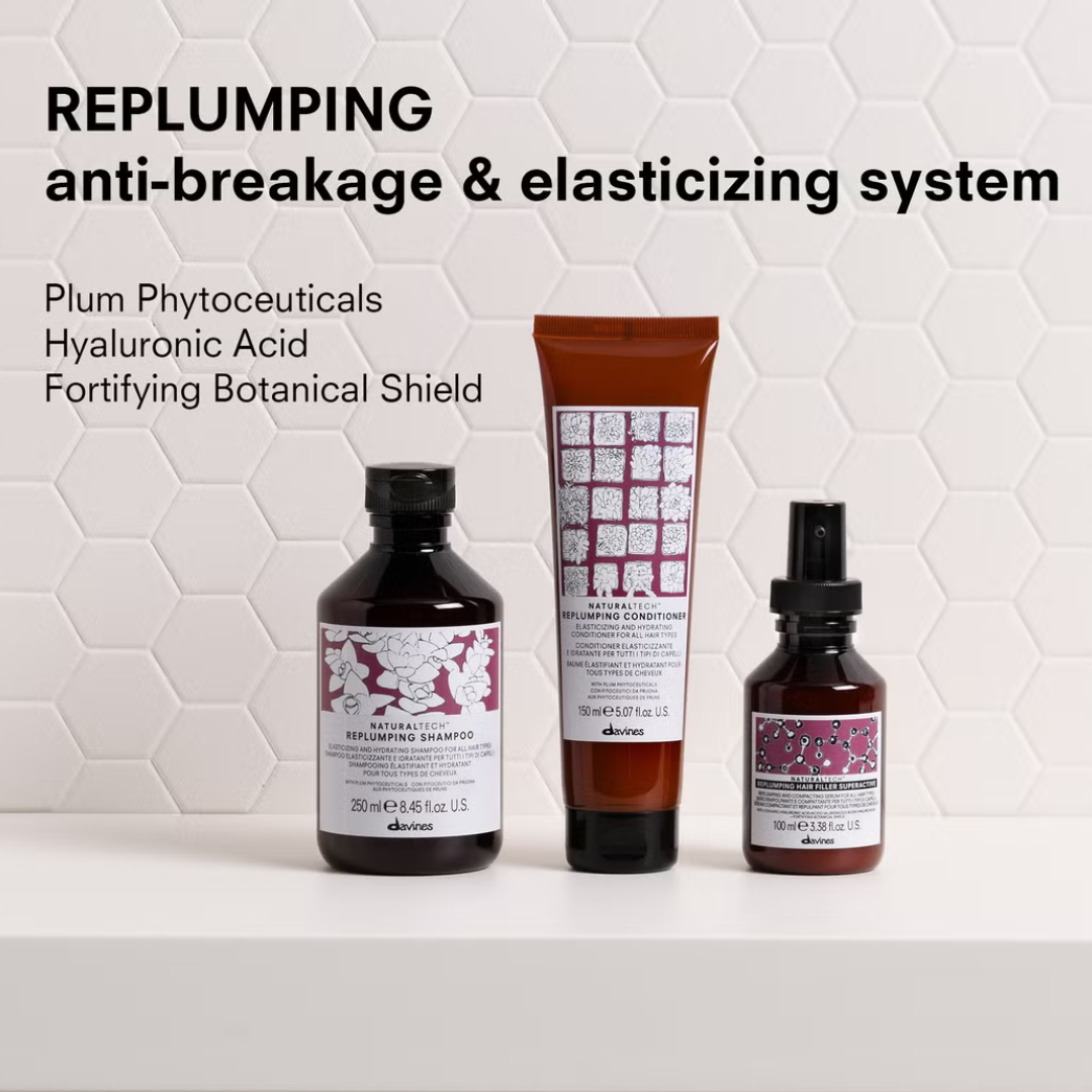 Acondicionador Hidratante y Fortalecedor Davines Replumping 150ml - Imagen 3