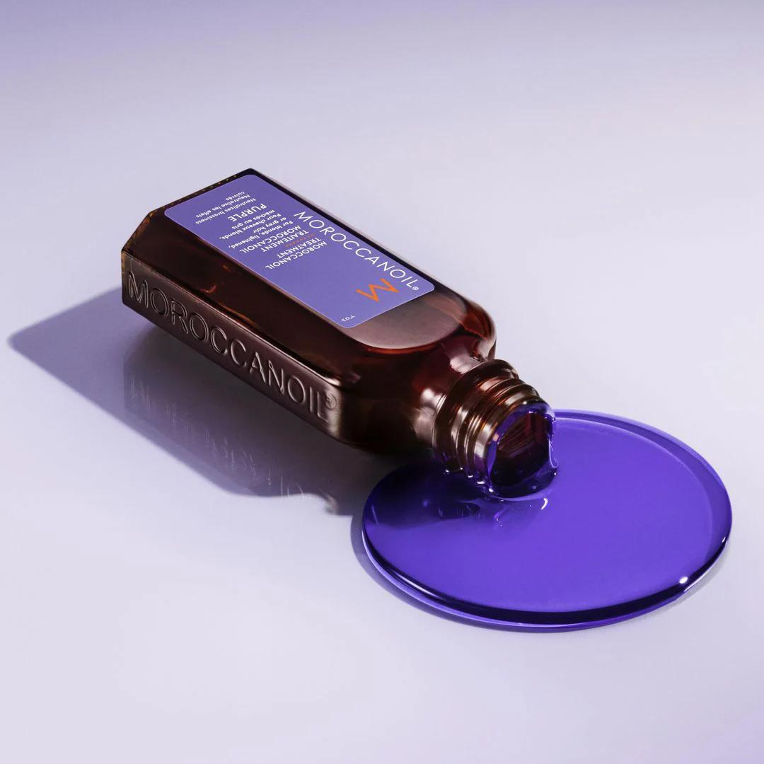 Tratamiento Moroccanoil Morado para Neutralizar Tonos Amarillos y Naranjas Purple 50ml - Imagen 2