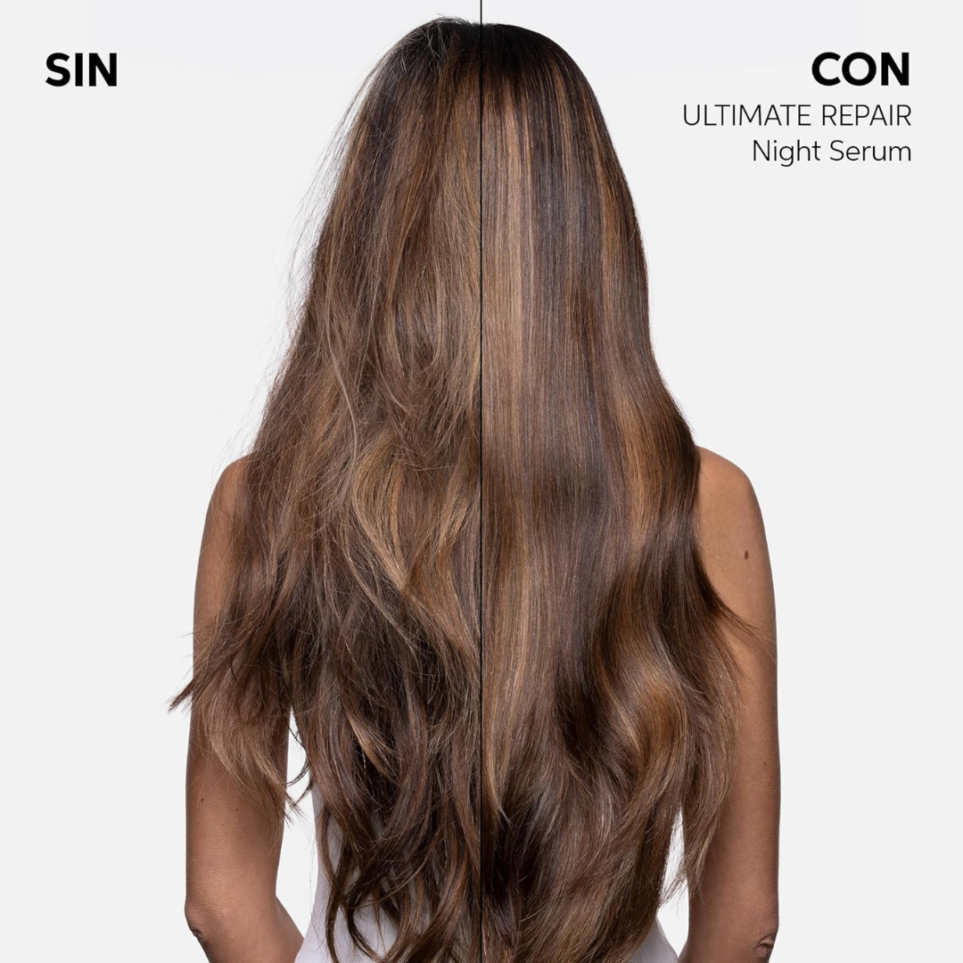Suero Nocturno Hidratante, Anti Frizz y Anti Quiebre Wella Ultimate Repair Night Sérum 30ml (Paso 5) - Imagen 2