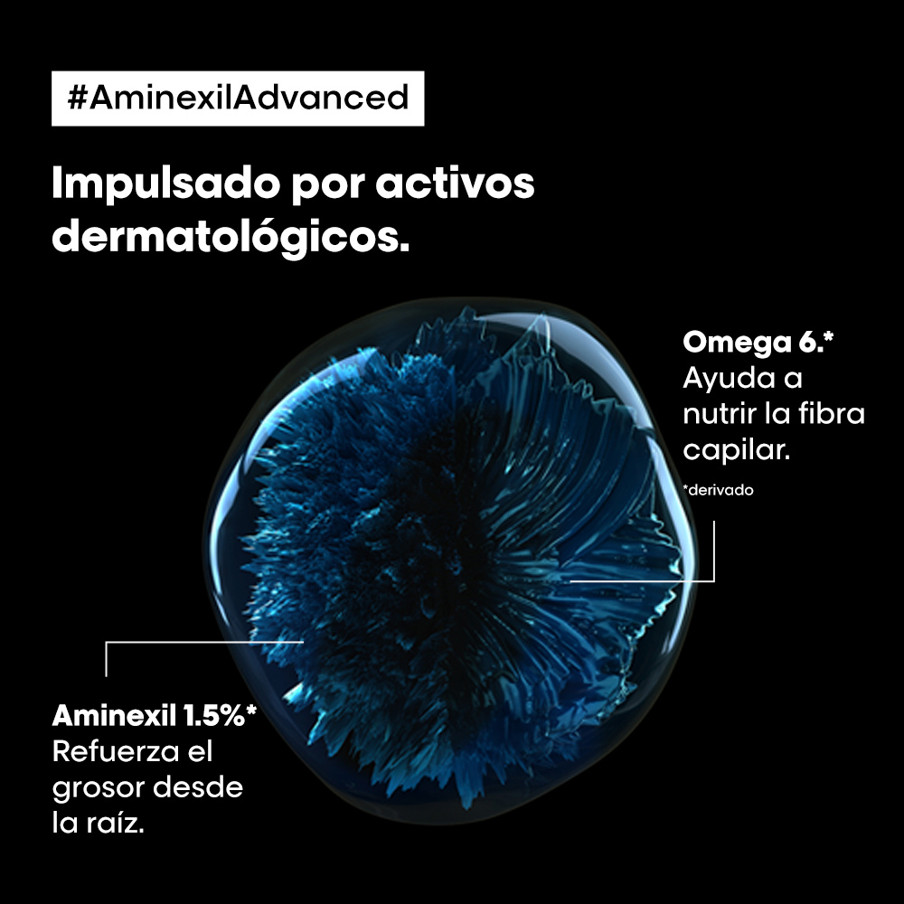 Ampollas Anti-Caída Aminexil Advanced de L'Oreal 10x6ml - Imagen 4