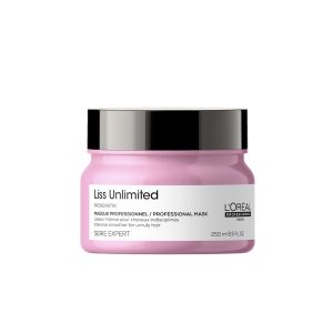 Mascarilla Liss Unlimited L'Oreal Control y Brillo 250ml