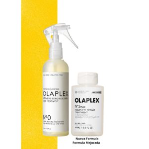 Tratamiento de Rescate para Cabello muy Dañado Olaplex Nº0 155ml y Perfeccionador Nº3 Plus 100ml ((Nueva Formula)