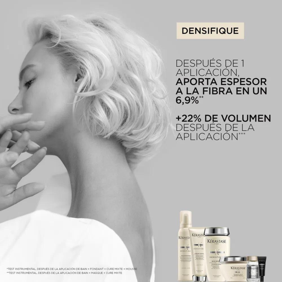 Shampoo Kerastase Densifique Mujer 250ml: Engrosador para cabello delgado (Densidad y Volumen) - Imagen 2