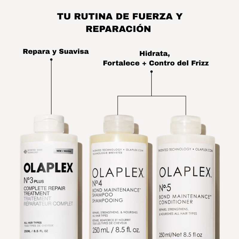 OLAPLEX N°3 PLUS Tratamiento de Reparación y Reconstrucción Capilar 250ml (Nueva Formula) - Imagen 2