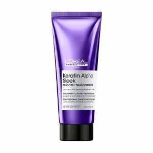 Tratamiento Anti Frizz Smooth Transformer Keratin Alpha Sleek L’Oreal Serie Expert 200ml (No es Acondicionador) (Paso 2)