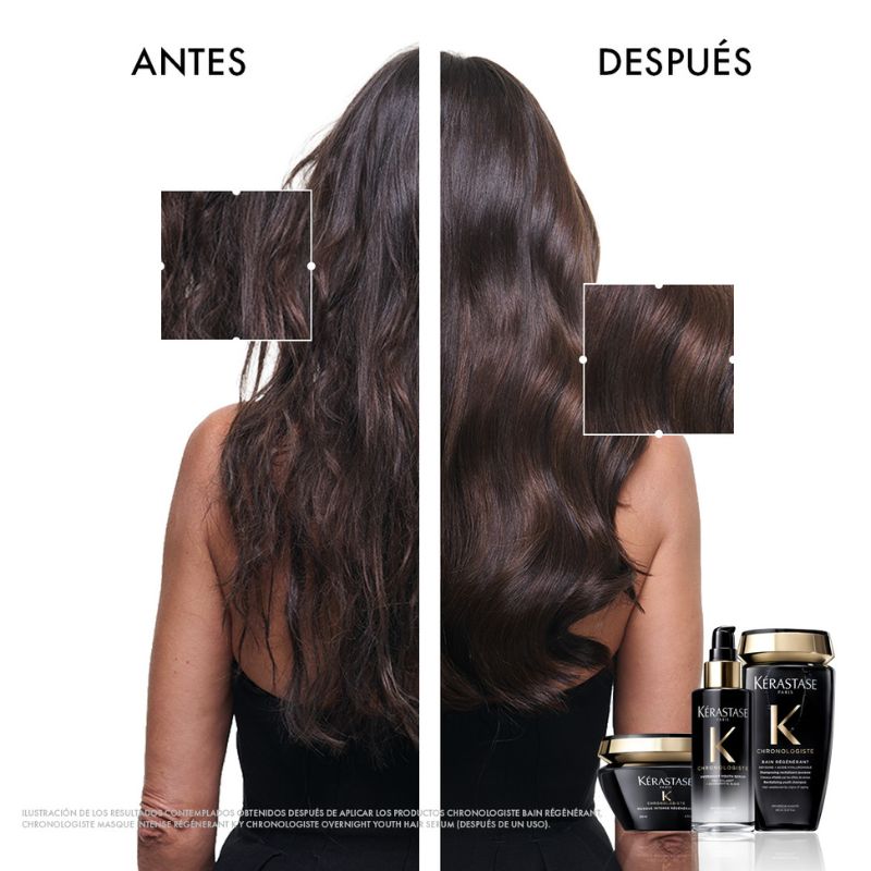 Sérum Capilar Nocturno Rejuvenecedor Kérastase Chronologiste 90ml - Imagen 7