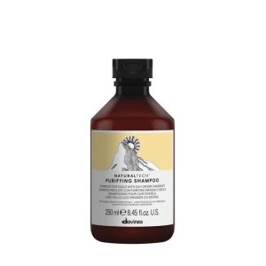 Shampoo Purificante Anti Caspa para Cuero Cabelludo Graso o Seco Davines Purifying Shampoo NaturalTech 250ml