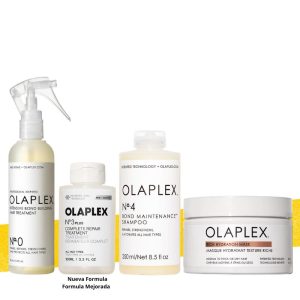 Kit de Rescate para Reparar Cabello muy Dañado N°0 155ml, N°3 Plus 100ml (Nueva Formula), N°4 250ml y Mascarilla 200ml (Cabello de Medio a Grueso)