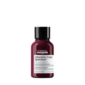 Shampoo para Proteger y Fijar el Color VITAMINO COLOR SPECTRUM L’Oreal Serie Expert 100ml (Tamaño Viajero)