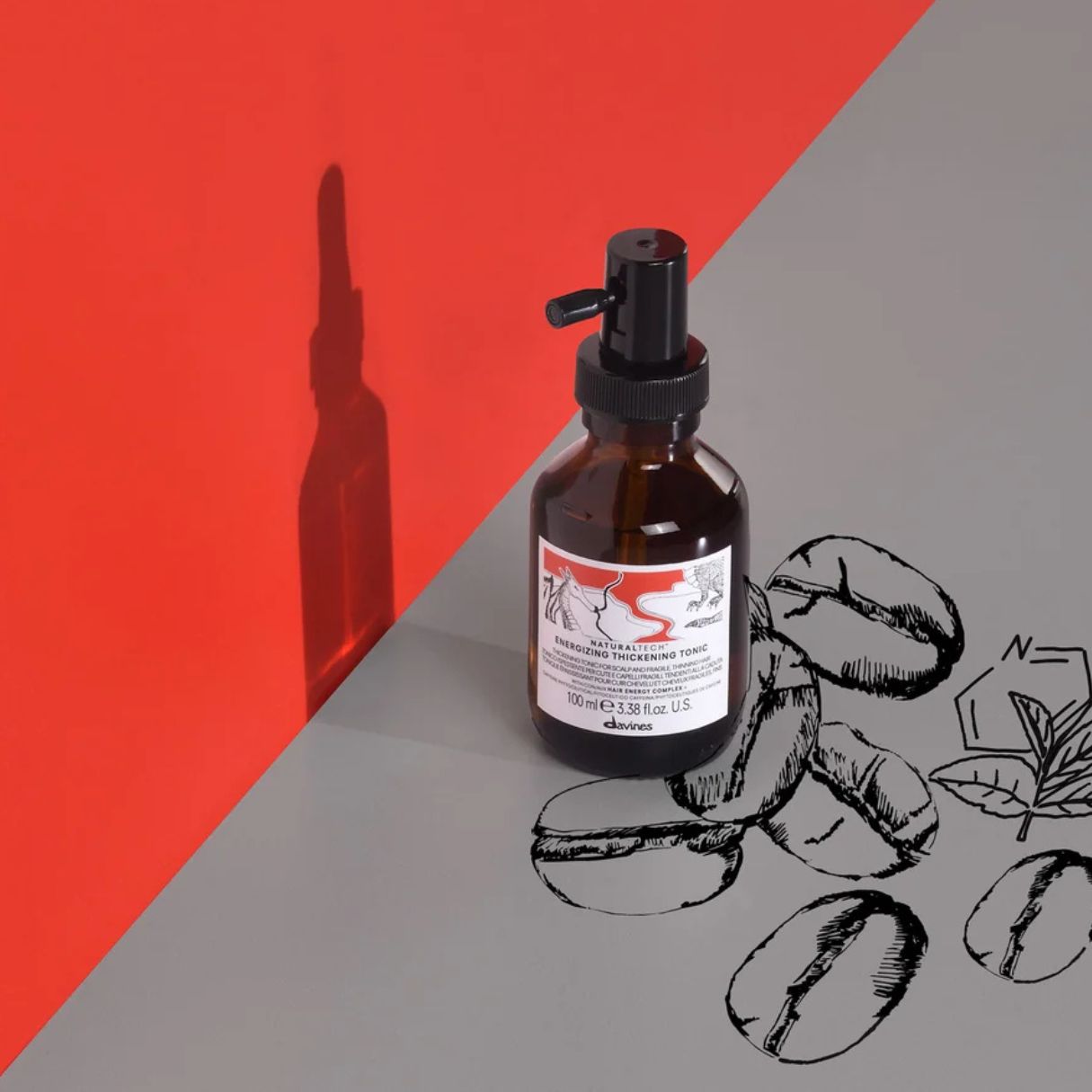Tónico en Spray Densificador (Engrosador) para Cabello Finos o Frágiles Energizing Thickning Tonic NaturalTech 100ml - Imagen 2