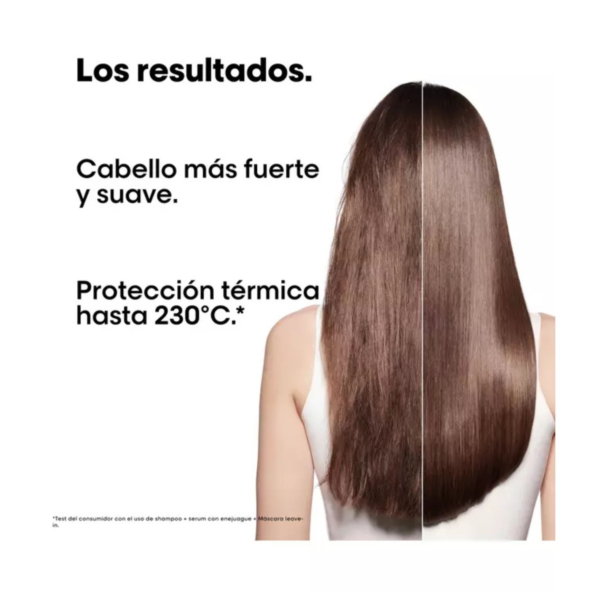 Set Viajero de Limpieza y Protección para Cabello Dañado ABSOLUT REPAIR MOLECULAR L’Oreal Serie Expert (Shampoo 100ml y Termo Protector 50ml) - Imagen 4